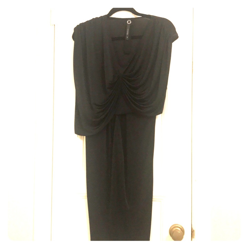 Black cocktail dress